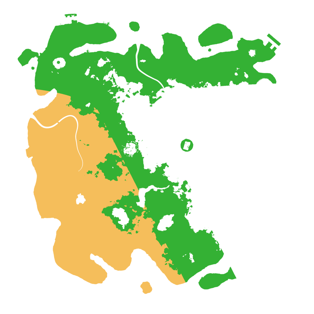 Biome Rust Map: Procedural Map, Size: 4000, Seed: 198409313