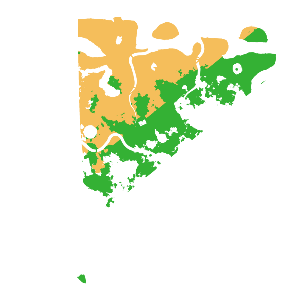 Biome Rust Map: Procedural Map, Size: 4500, Seed: 50582400