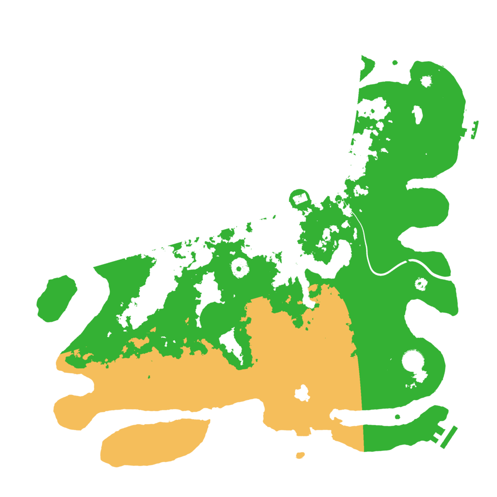 Biome Rust Map: Procedural Map, Size: 4000, Seed: 1623921870