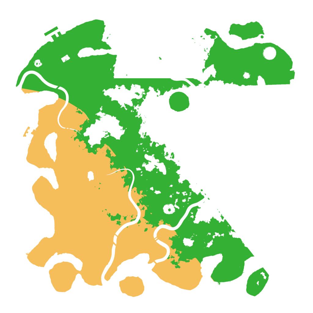 Biome Rust Map: Procedural Map, Size: 4250, Seed: 49994