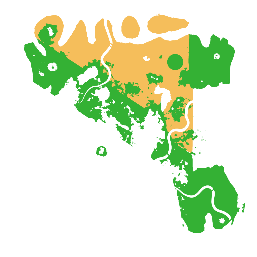 Biome Rust Map: Procedural Map, Size: 4250, Seed: 1201489199
