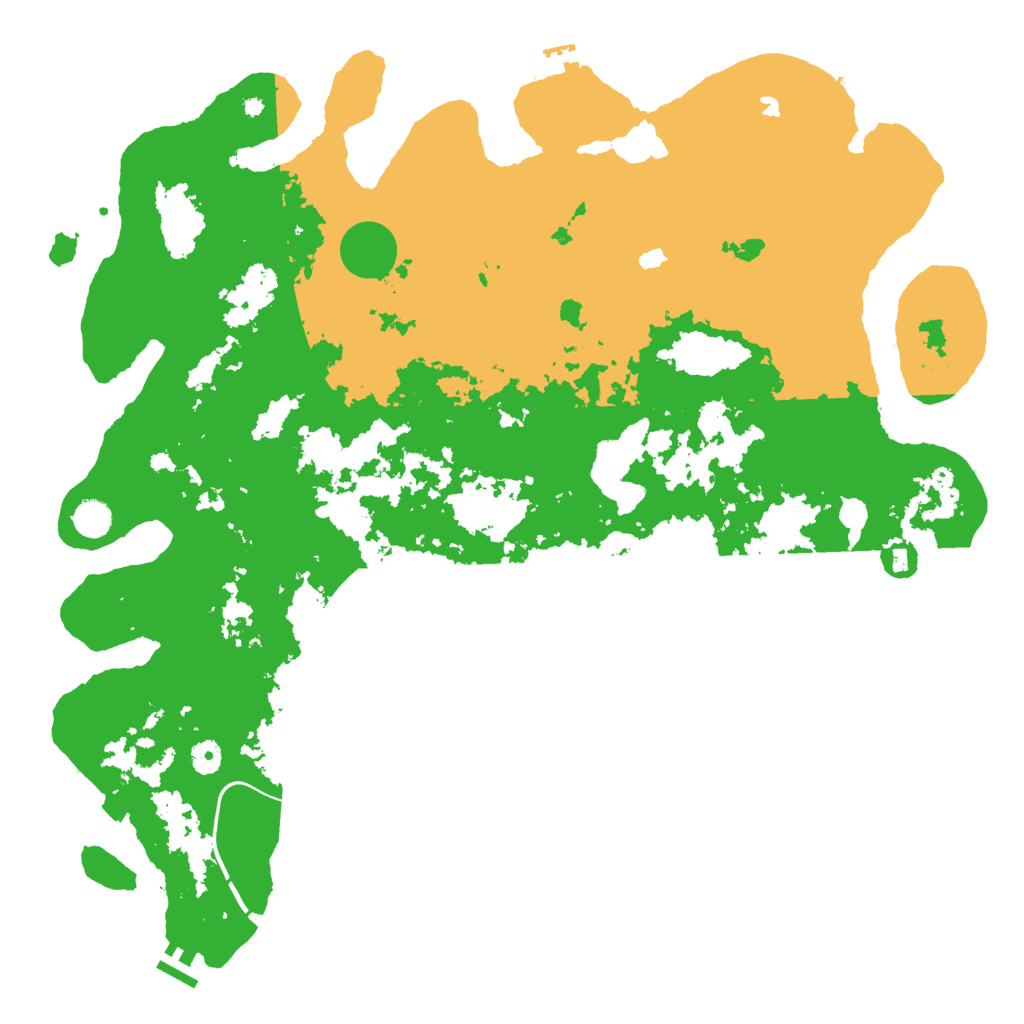 Biome Rust Map: Procedural Map, Size: 4750, Seed: 511056710