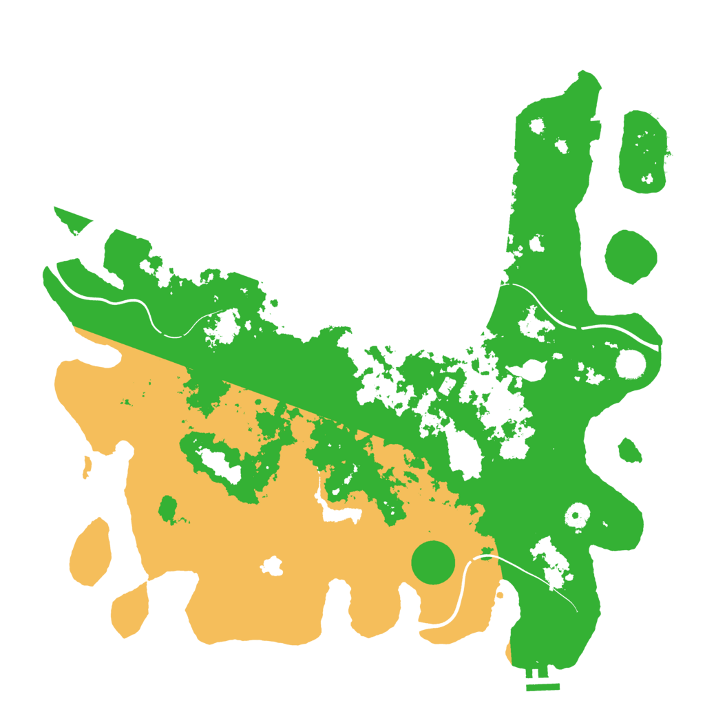 Biome Rust Map: Procedural Map, Size: 4250, Seed: 410