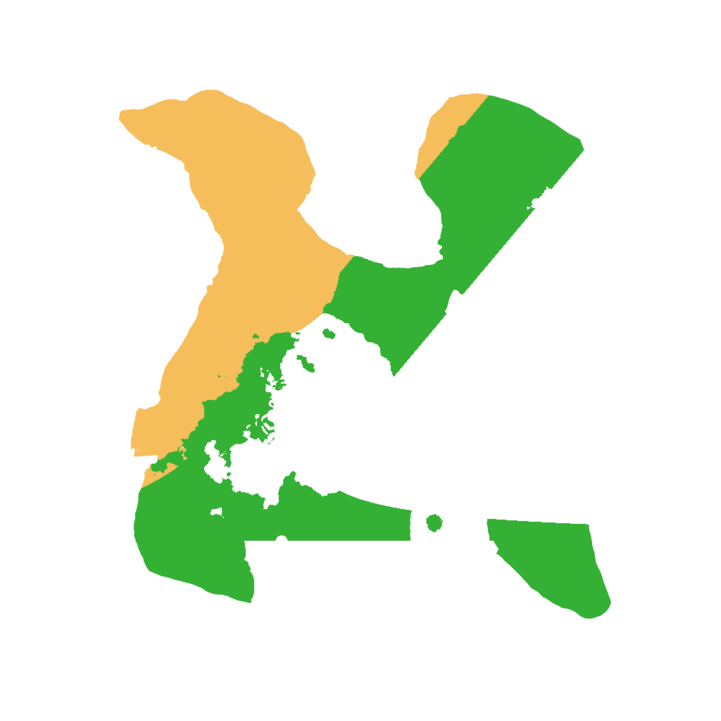 Biome Rust Map: Procedural Map, Size: 1750, Seed: 22446418