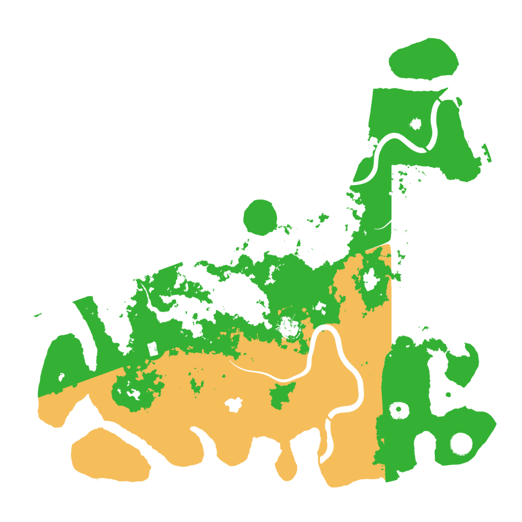 Biome Rust Map: Procedural Map, Size: 4150, Seed: 1910917981