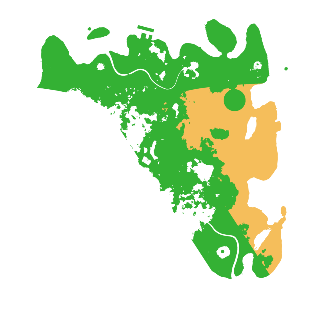 Biome Rust Map: Procedural Map, Size: 3750, Seed: 1996723708