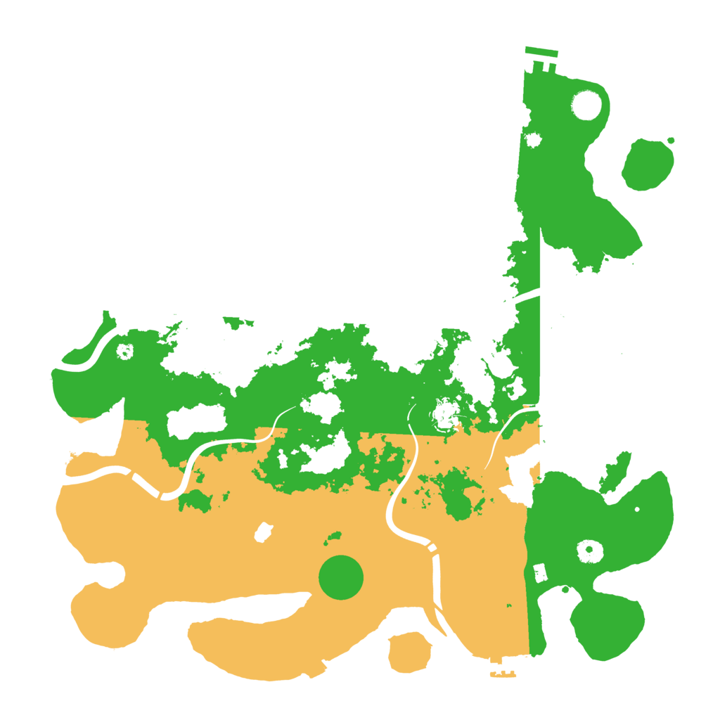Biome Rust Map: Procedural Map, Size: 4250, Seed: 2948572