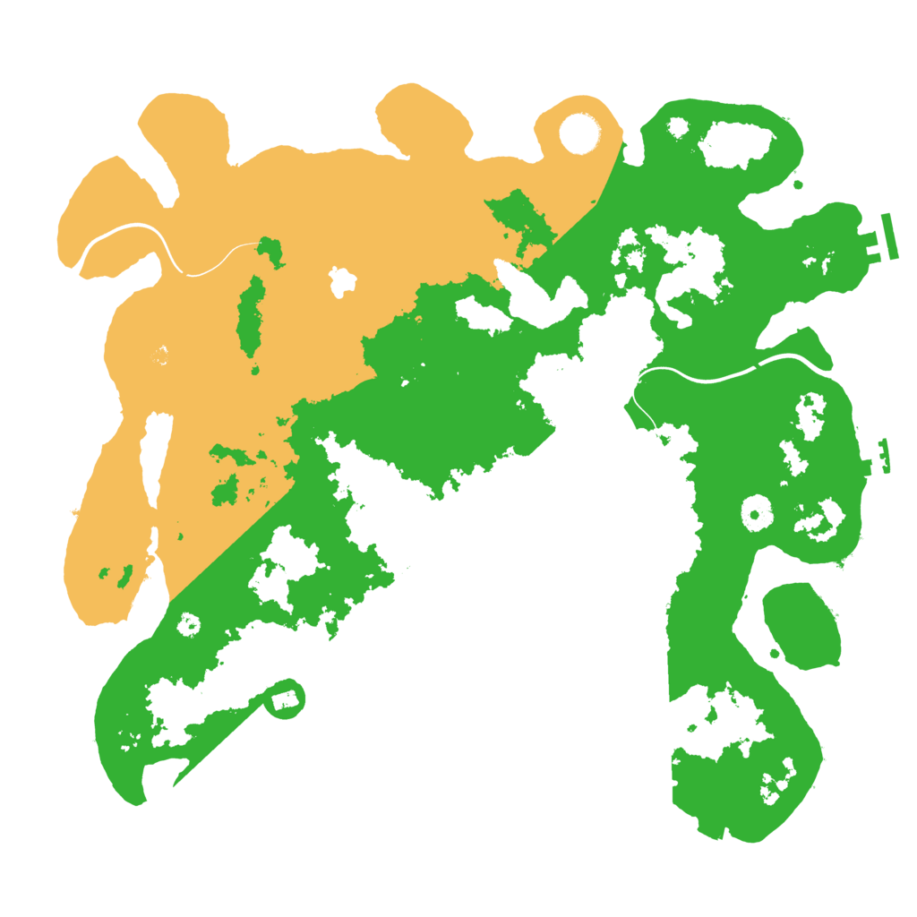 Biome Rust Map: Procedural Map, Size: 4000, Seed: 640400919