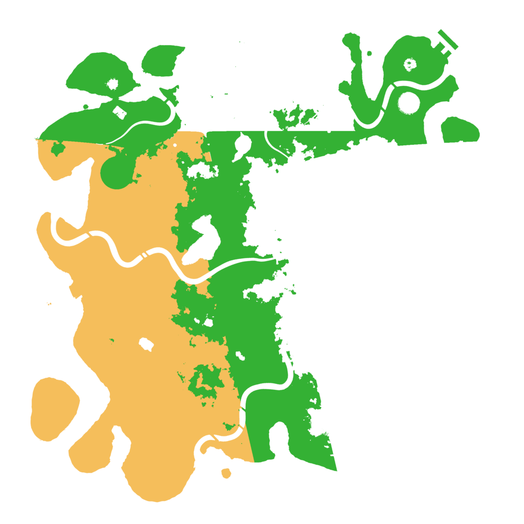 Biome Rust Map: Procedural Map, Size: 4250, Seed: 420894450