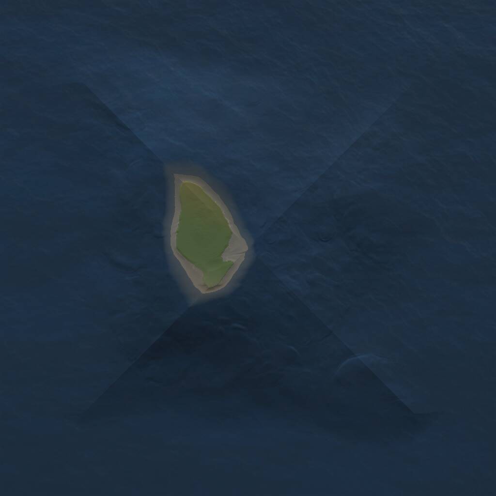 Rust Map: Procedural Map, Size: 1000, Seed: 258617868, 1 Monuments