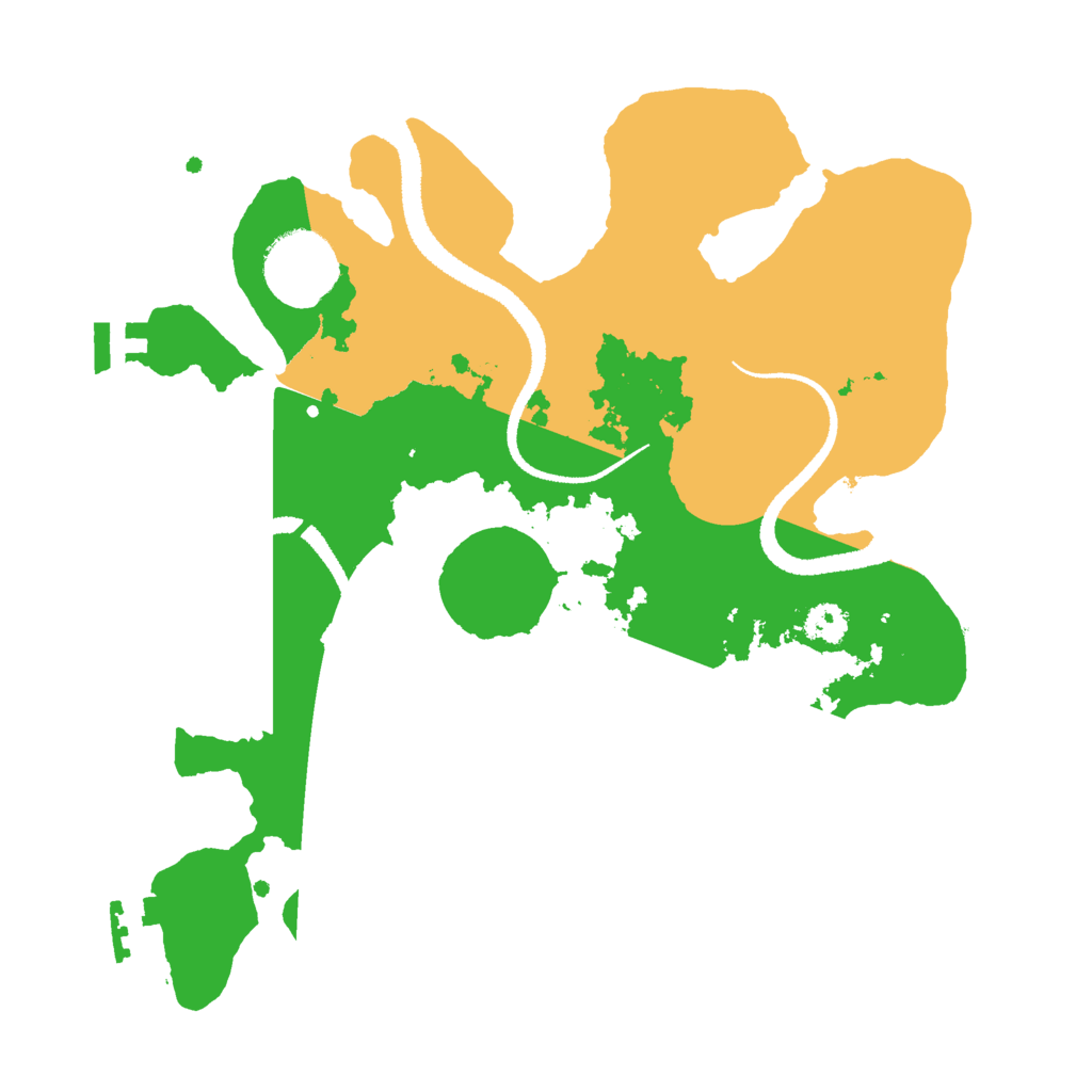 Biome Rust Map: Procedural Map, Size: 2700, Seed: 1731994262