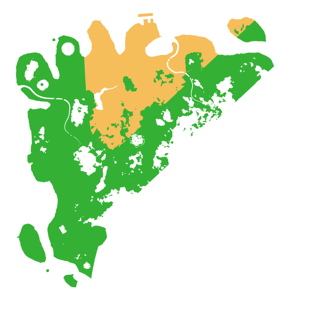 Biome Rust Map: Procedural Map, Size: 4250, Seed: 1211806967