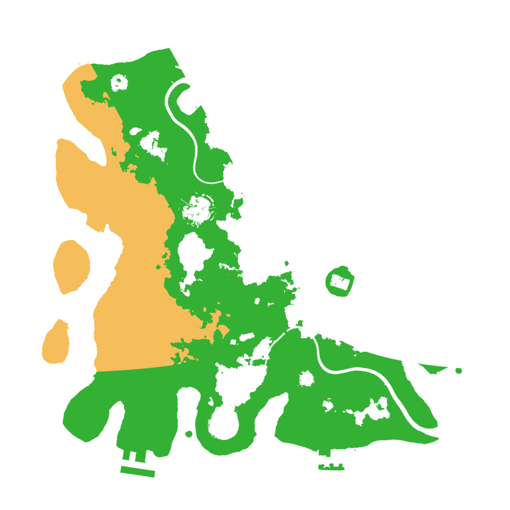 Biome Rust Map: Procedural Map, Size: 3000, Seed: 1854874127