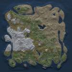 Thumbnail Rust Map: Procedural Map, Size: 4250, Seed: 156696425, 16 Monuments