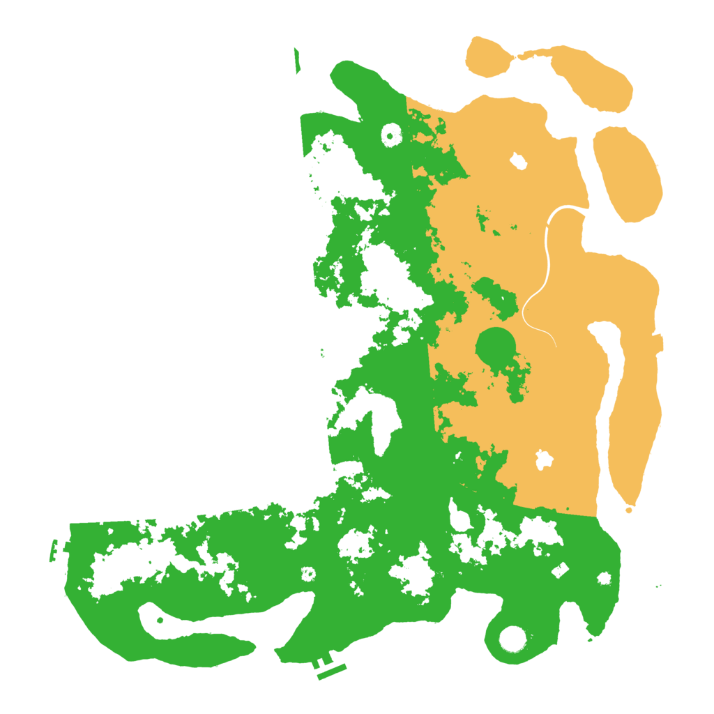 Biome Rust Map: Procedural Map, Size: 4750, Seed: 1838995232