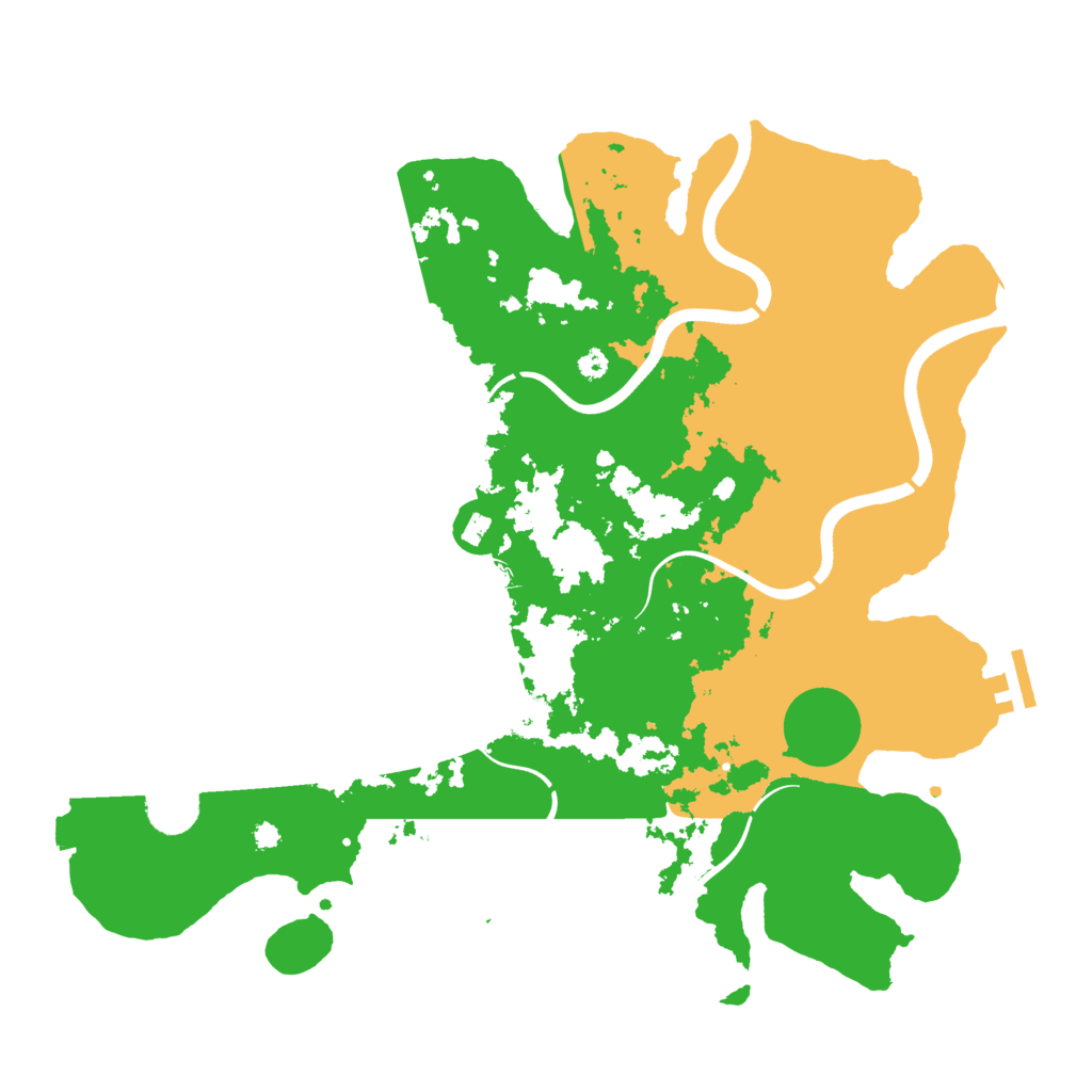 Biome Rust Map: Procedural Map, Size: 3750, Seed: 353171611