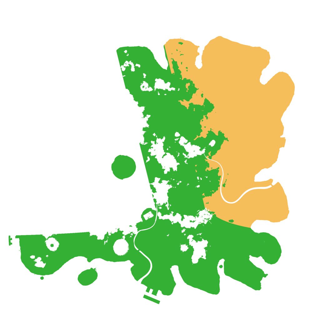 Biome Rust Map: Procedural Map, Size: 3750, Seed: 353171611