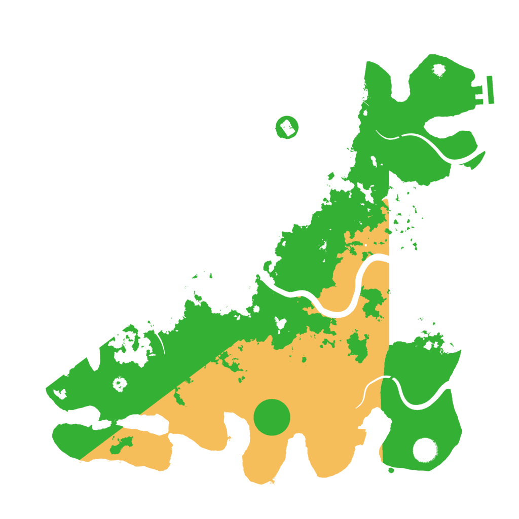 Biome Rust Map: Procedural Map, Size: 3750, Seed: 302968328