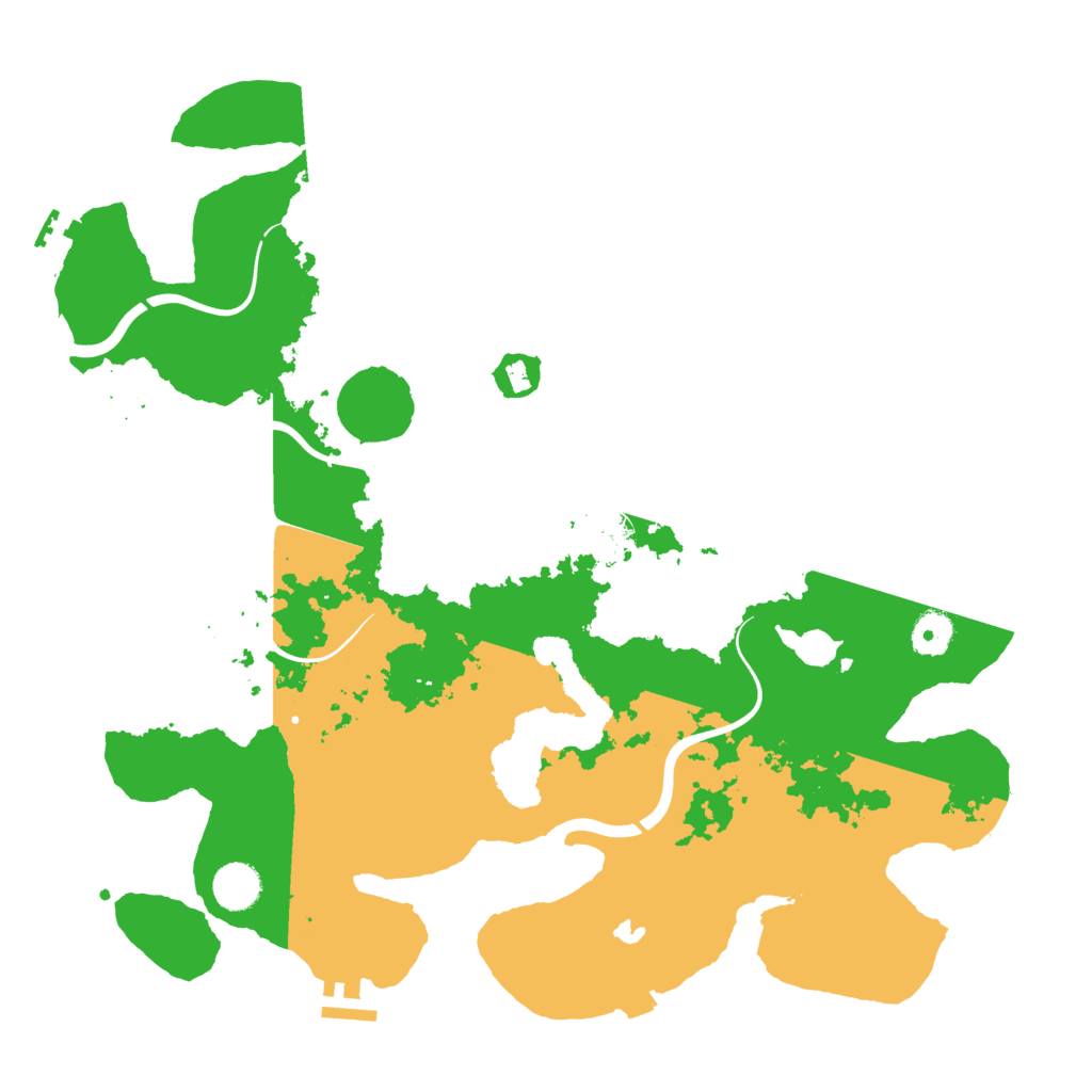 Biome Rust Map: Procedural Map, Size: 4000, Seed: 2102245970