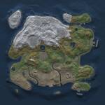Thumbnail Rust Map: Procedural Map, Size: 3000, Seed: 341905182, 10 Monuments