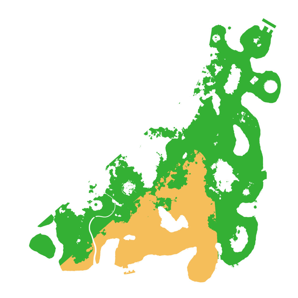 Biome Rust Map: Procedural Map, Size: 4000, Seed: 2106593295
