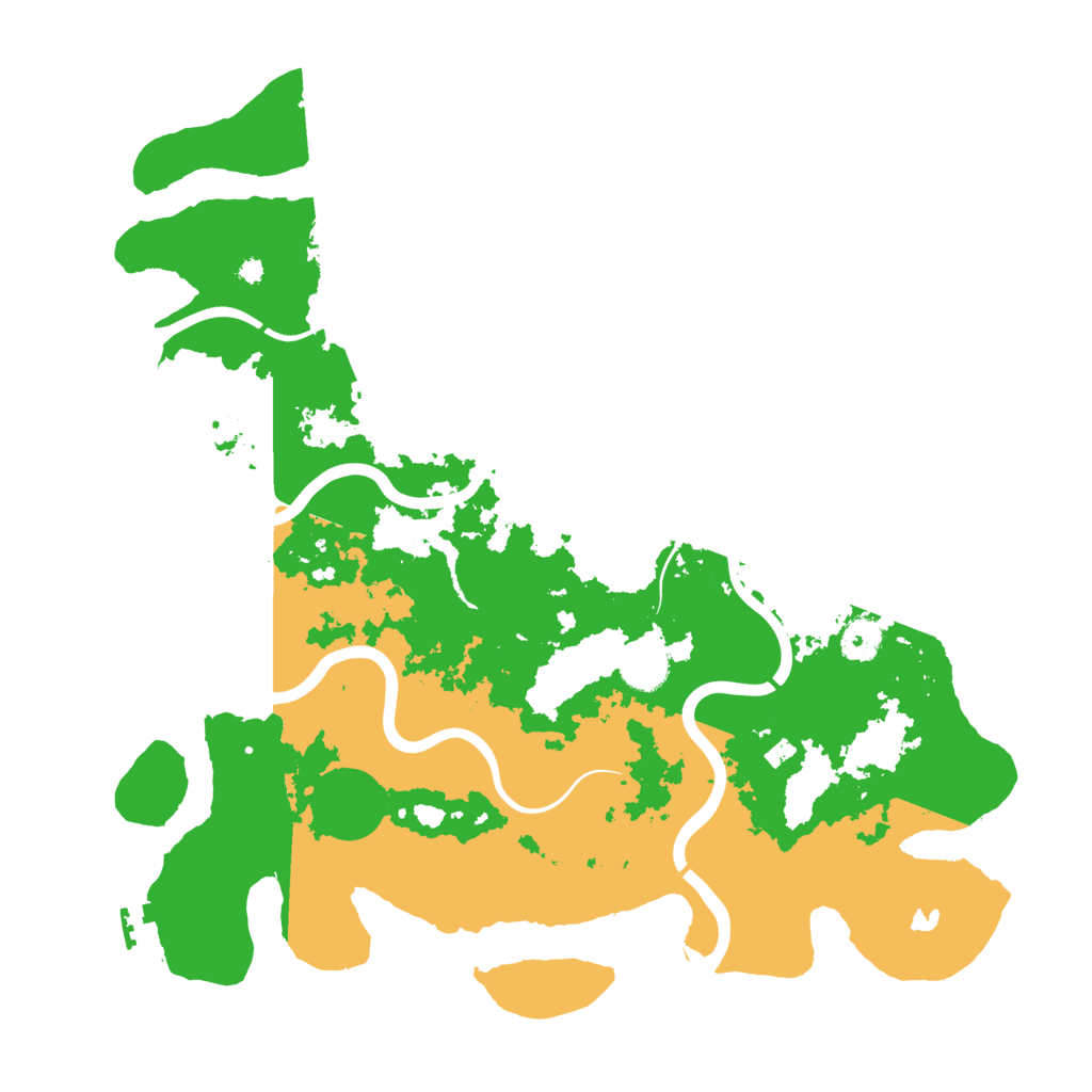 Biome Rust Map: Procedural Map, Size: 4000, Seed: 21020