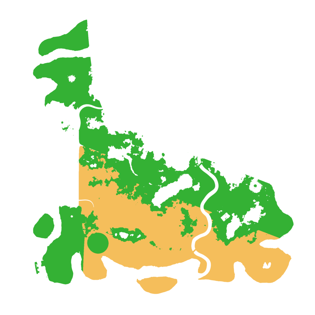 Biome Rust Map: Procedural Map, Size: 4000, Seed: 21020