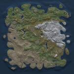 Thumbnail Rust Map: Procedural Map, Size: 4750, Seed: 436531477, 17 Monuments