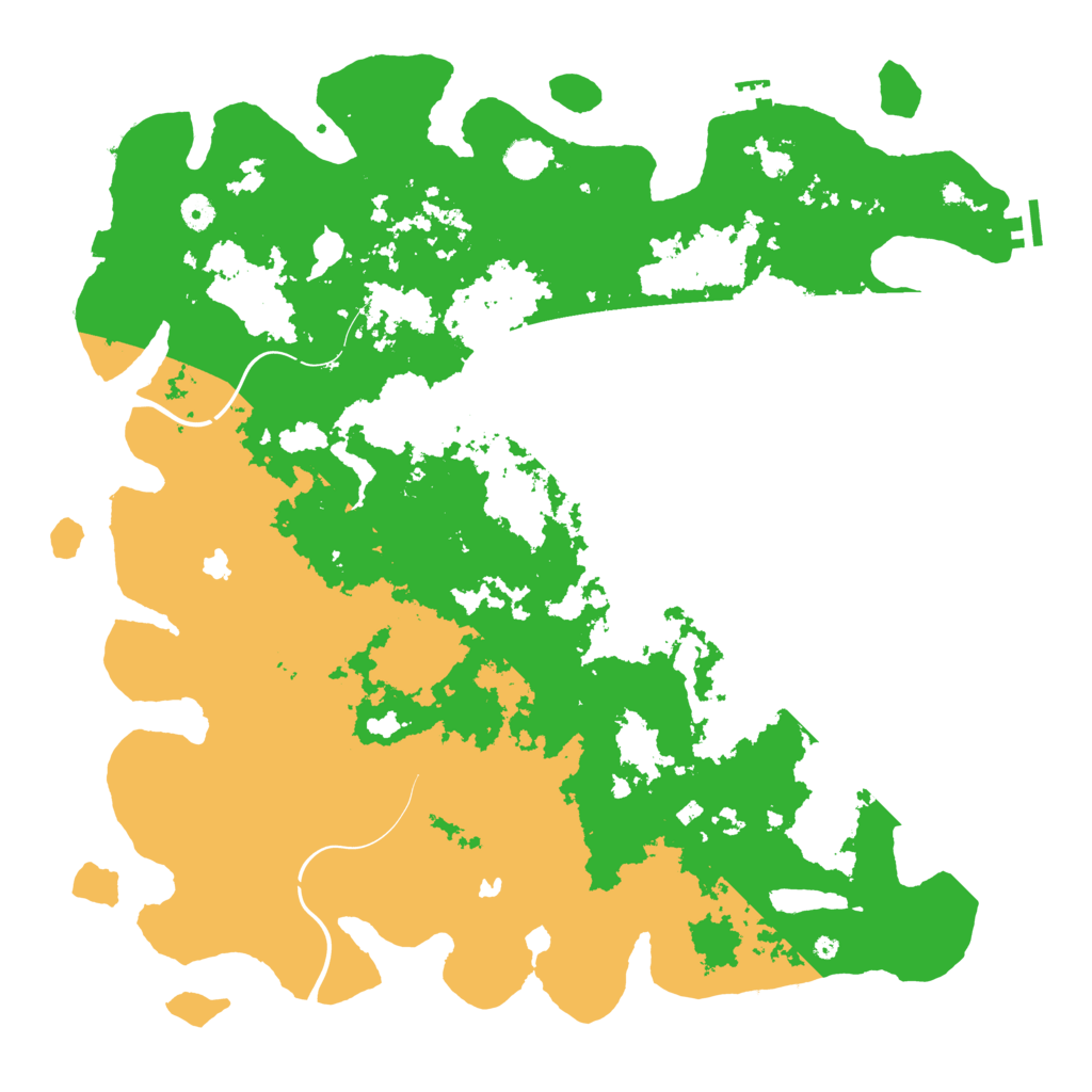 Biome Rust Map: Procedural Map, Size: 4750, Seed: 436531477