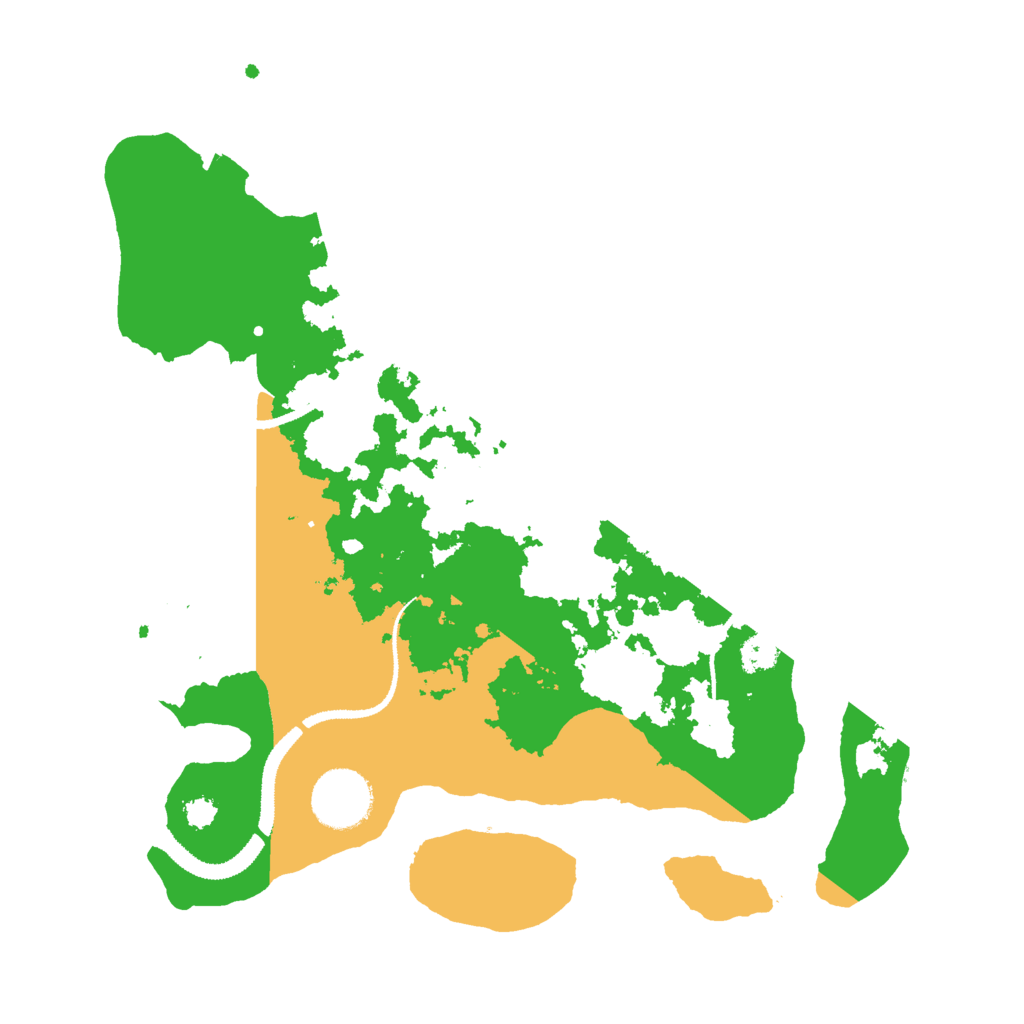 Biome Rust Map: Procedural Map, Size: 3000, Seed: 102807068