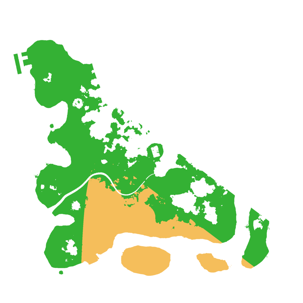 Biome Rust Map: Procedural Map, Size: 3000, Seed: 102807068