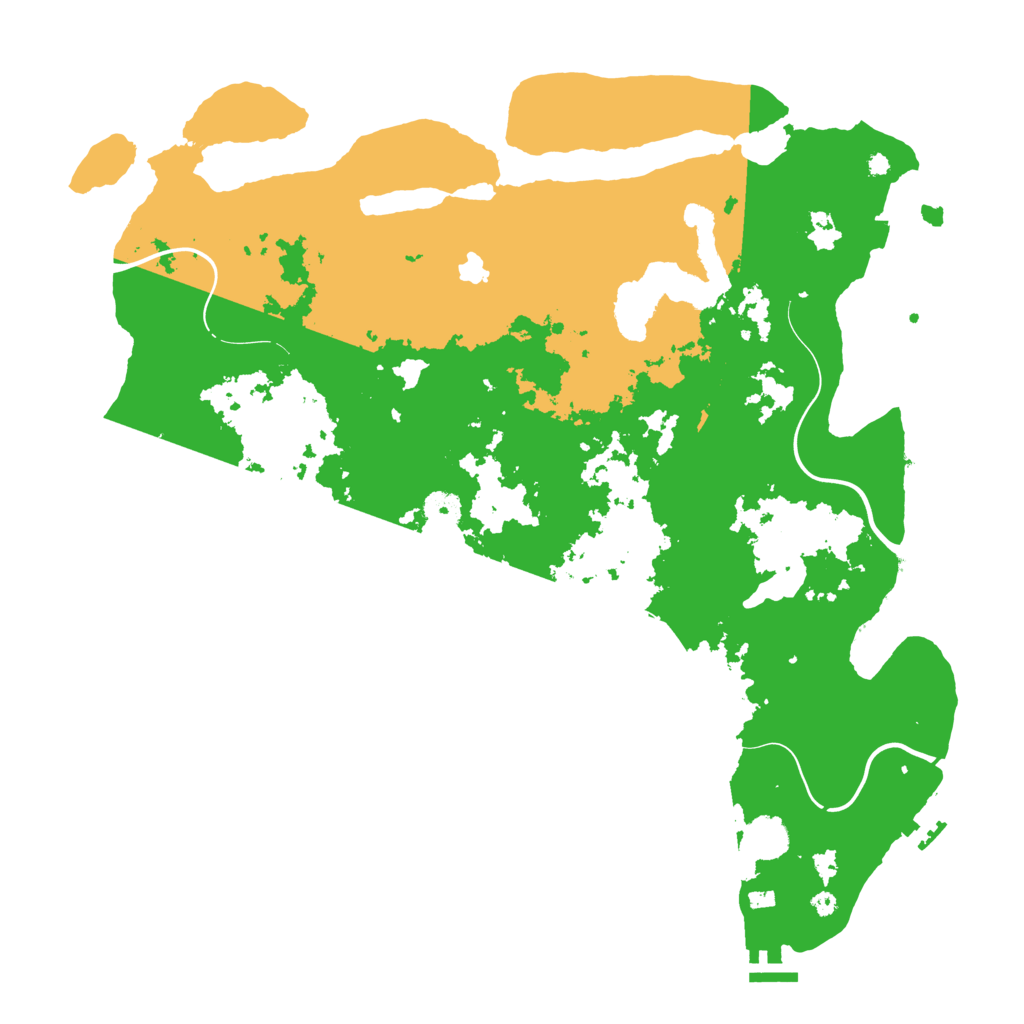 Biome Rust Map: Procedural Map, Size: 4250, Seed: 1270332953