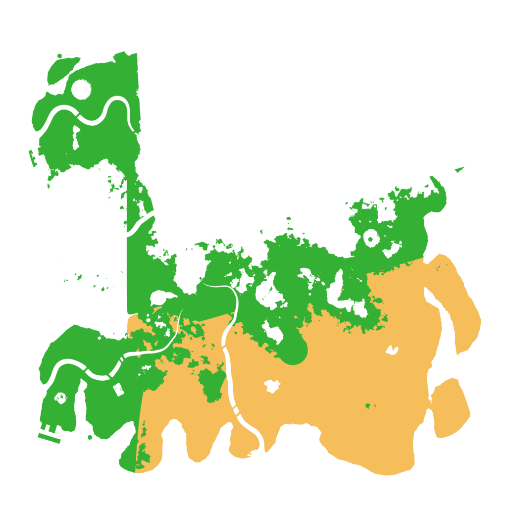 Biome Rust Map: Procedural Map, Size: 4500, Seed: 1434680964