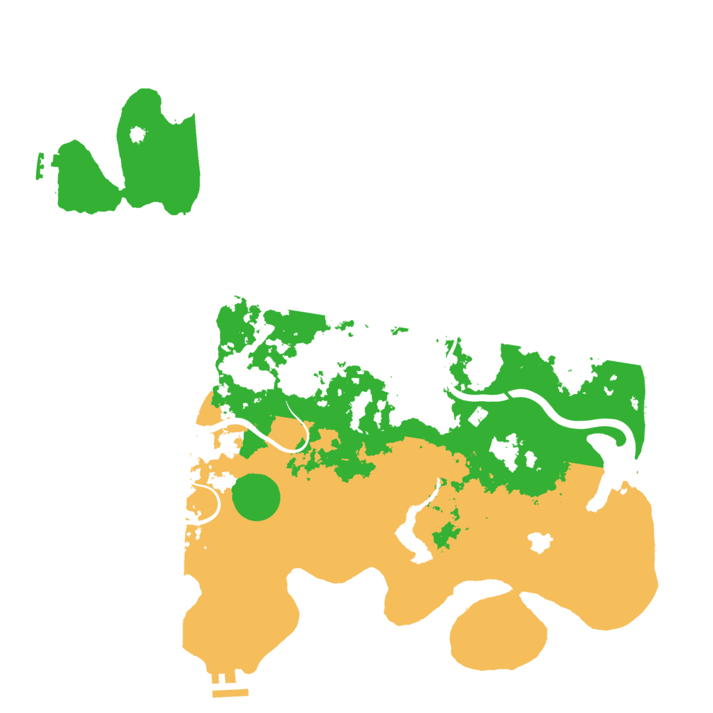 Biome Rust Map: Procedural Map, Size: 4000, Seed: 462264651
