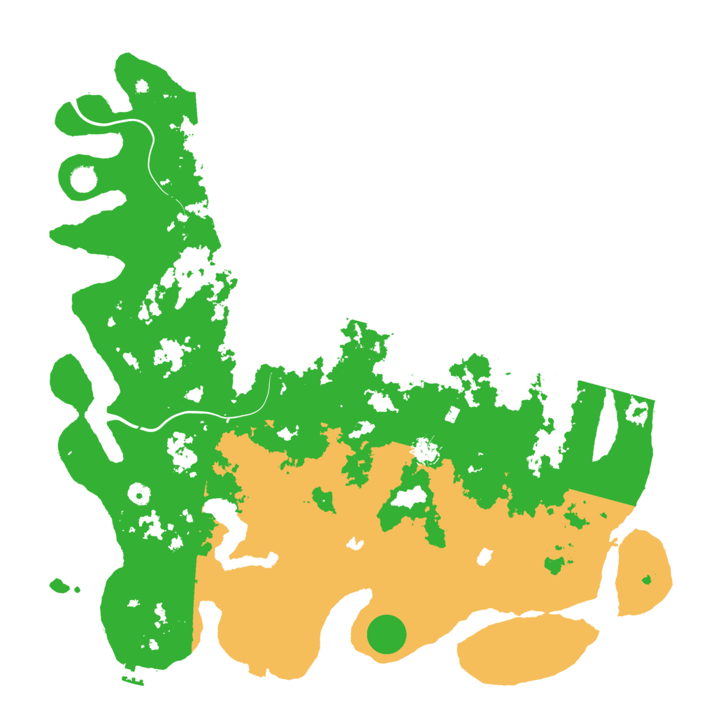 Biome Rust Map: Procedural Map, Size: 4800, Seed: 658362895