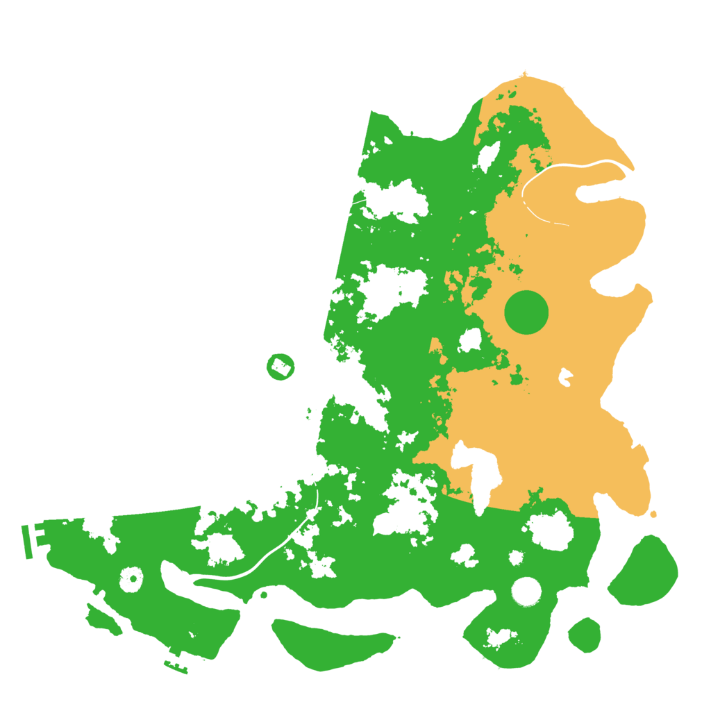Biome Rust Map: Procedural Map, Size: 4250, Seed: 213645810