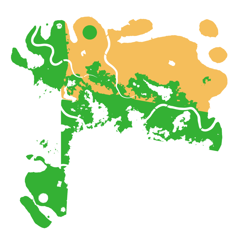 Biome Rust Map: Procedural Map, Size: 4500, Seed: 782205297