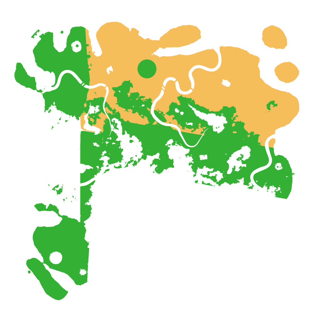 Biome Rust Map: Procedural Map, Size: 4500, Seed: 782205297