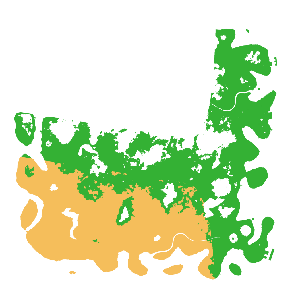 Biome Rust Map: Procedural Map, Size: 5000, Seed: 1344602810