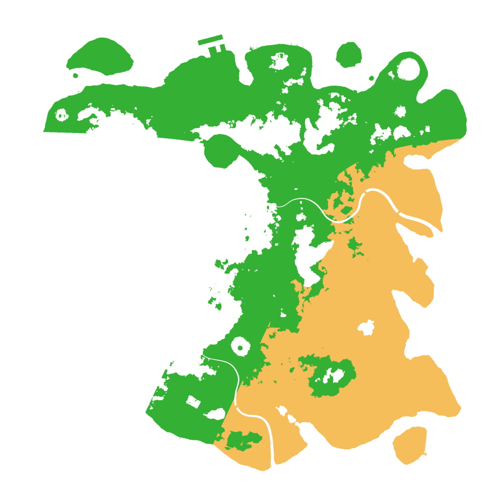 Biome Rust Map: Procedural Map, Size: 4000, Seed: 653036957