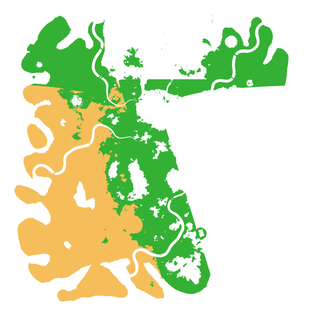 Biome Rust Map: Procedural Map, Size: 4800, Seed: 1503050599