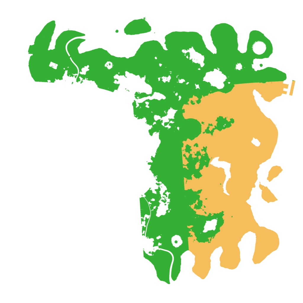 Biome Rust Map: Procedural Map, Size: 4000, Seed: 1726196427