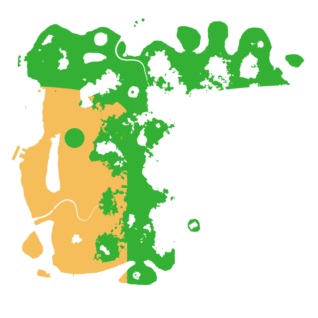 Biome Rust Map: Procedural Map, Size: 4250, Seed: 1052025