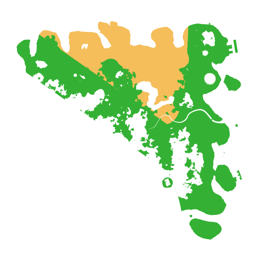 Biome Rust Map: Procedural Map, Size: 4000, Seed: 6869232