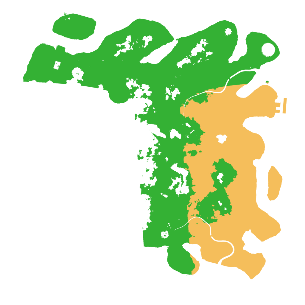 Biome Rust Map: Procedural Map, Size: 4000, Seed: 871687159
