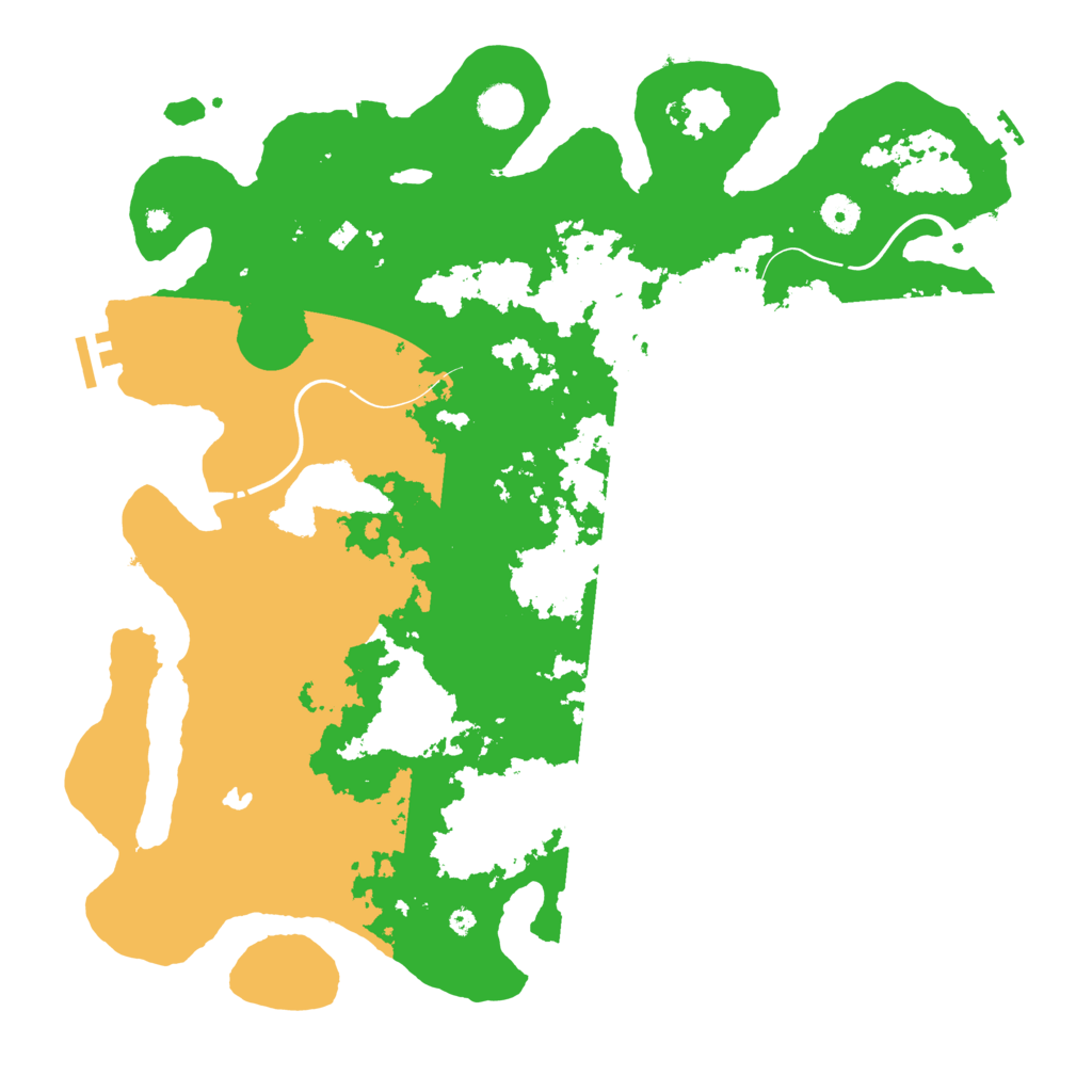 Biome Rust Map: Procedural Map, Size: 4250, Seed: 2510