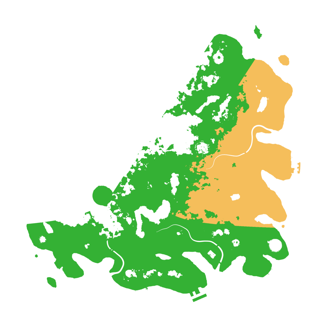 Biome Rust Map: Procedural Map, Size: 4250, Seed: 29121986