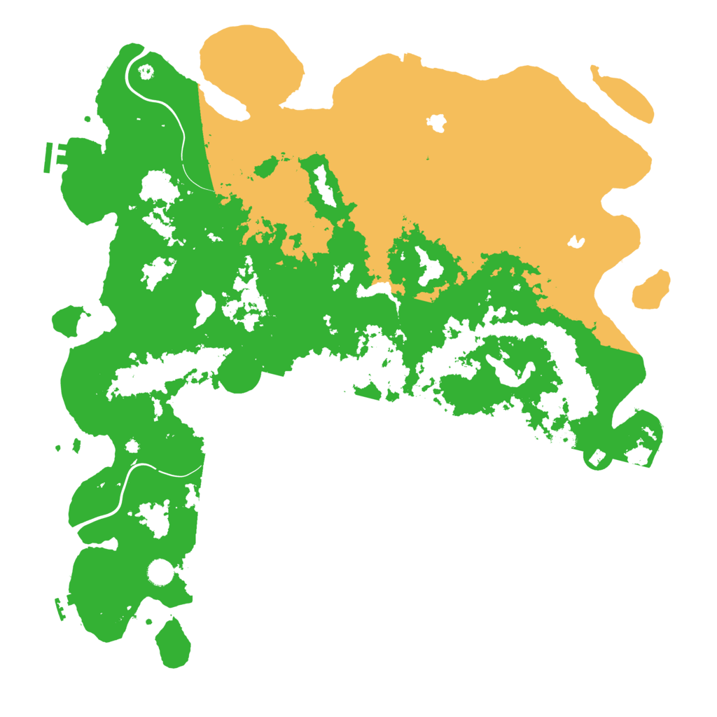 Biome Rust Map: Procedural Map, Size: 4750, Seed: 2012774955