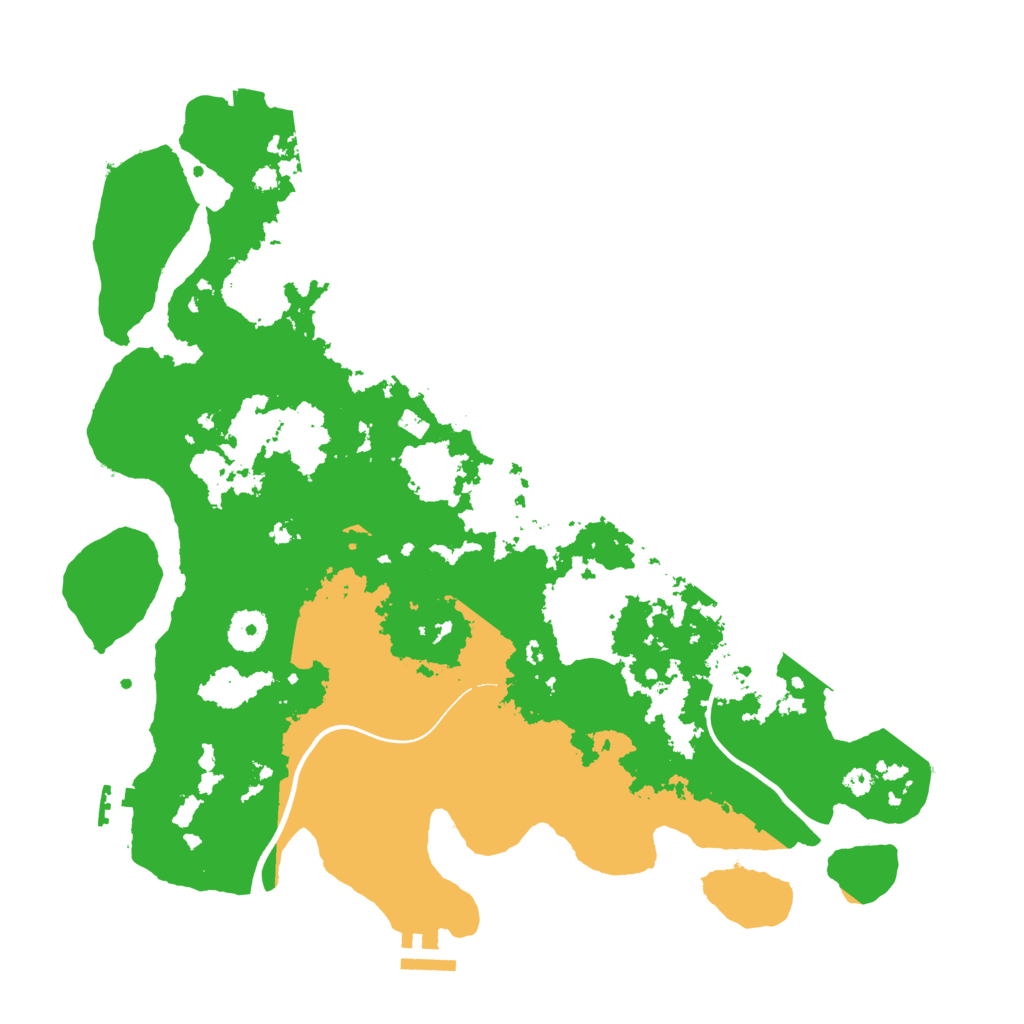 Biome Rust Map: Procedural Map, Size: 3750, Seed: 246903327