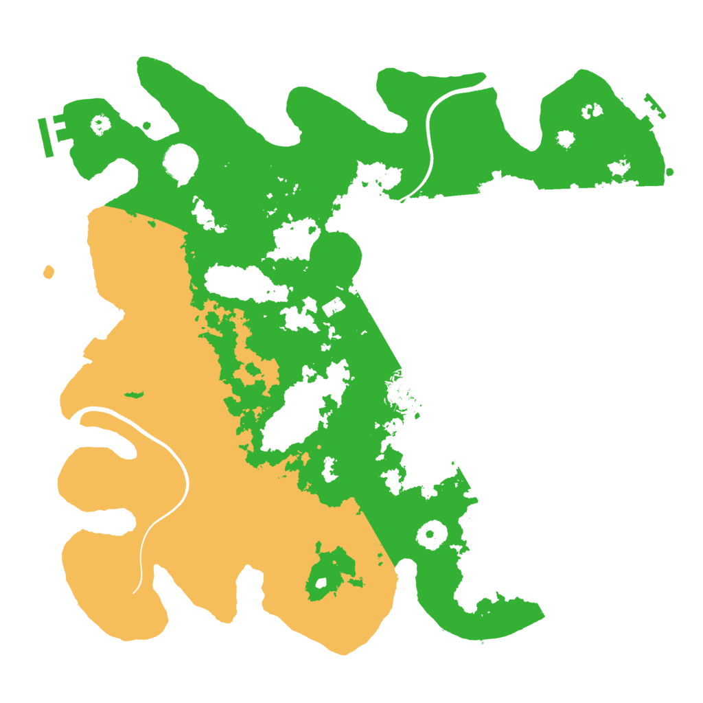 Biome Rust Map: Procedural Map, Size: 3600, Seed: 1472058952